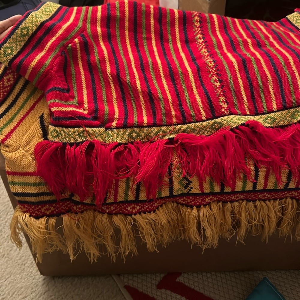 2 dog Peruvian ponchos BIG SIZE ONLY